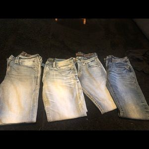 Mens Rock Revival Jeans Lot